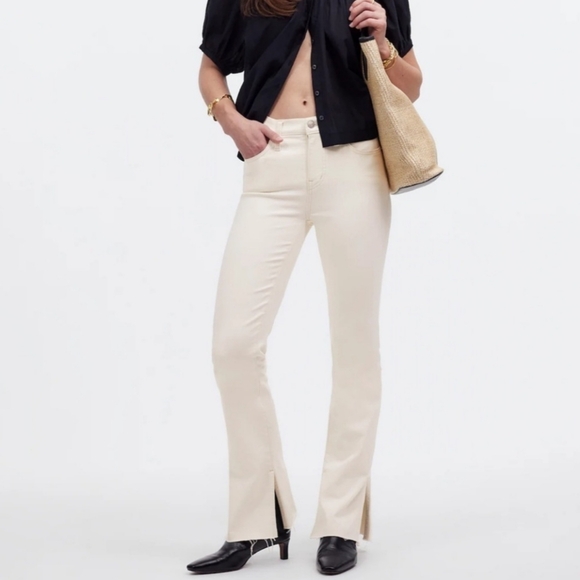 NWT MADEWELL KICK OUT FLARE FULL LENGTH JEANS - Picture 2 of 14